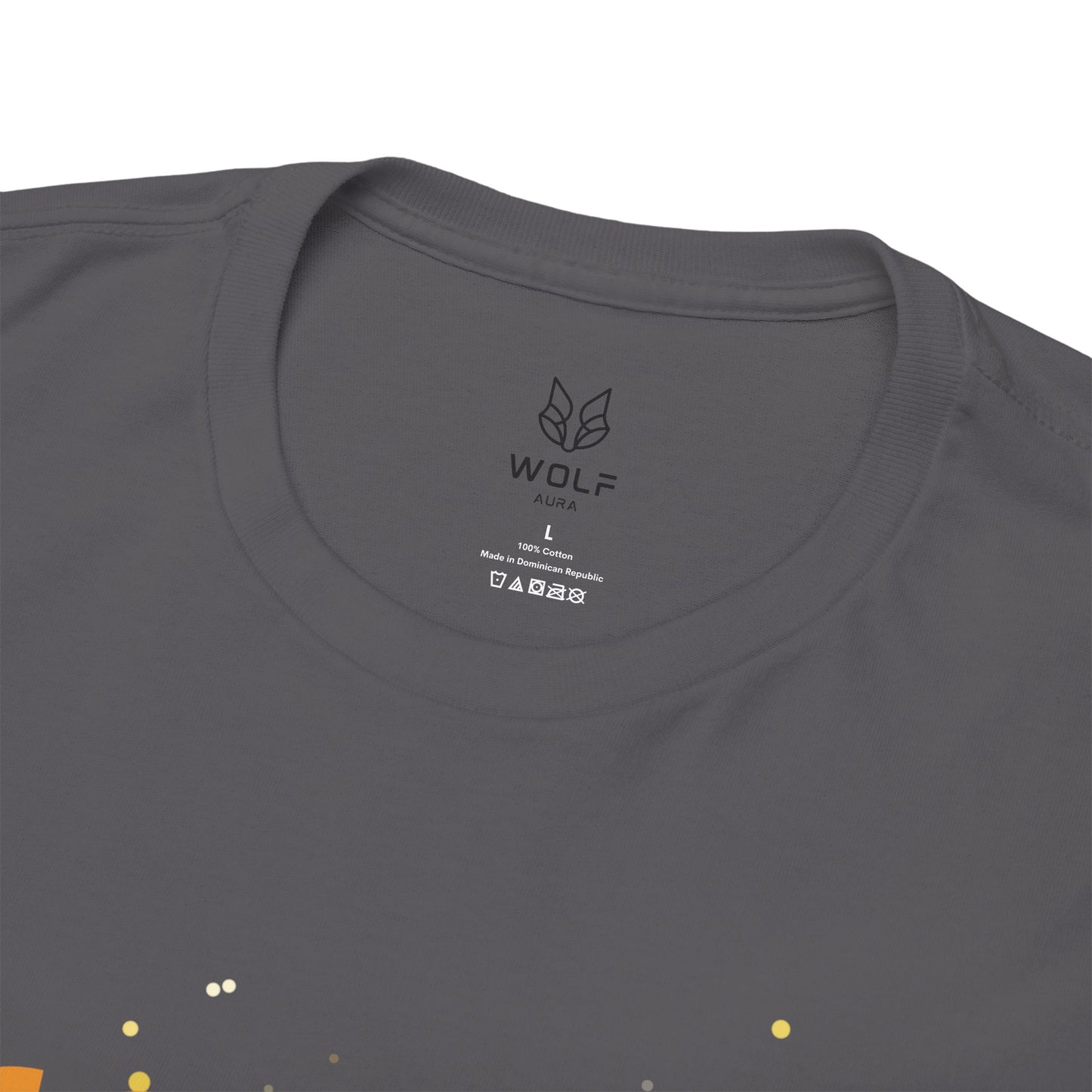 Fearless Tiger Unisex Tee – Inspirational Heavy Cotton T-Shirt - Wolf Aura Co