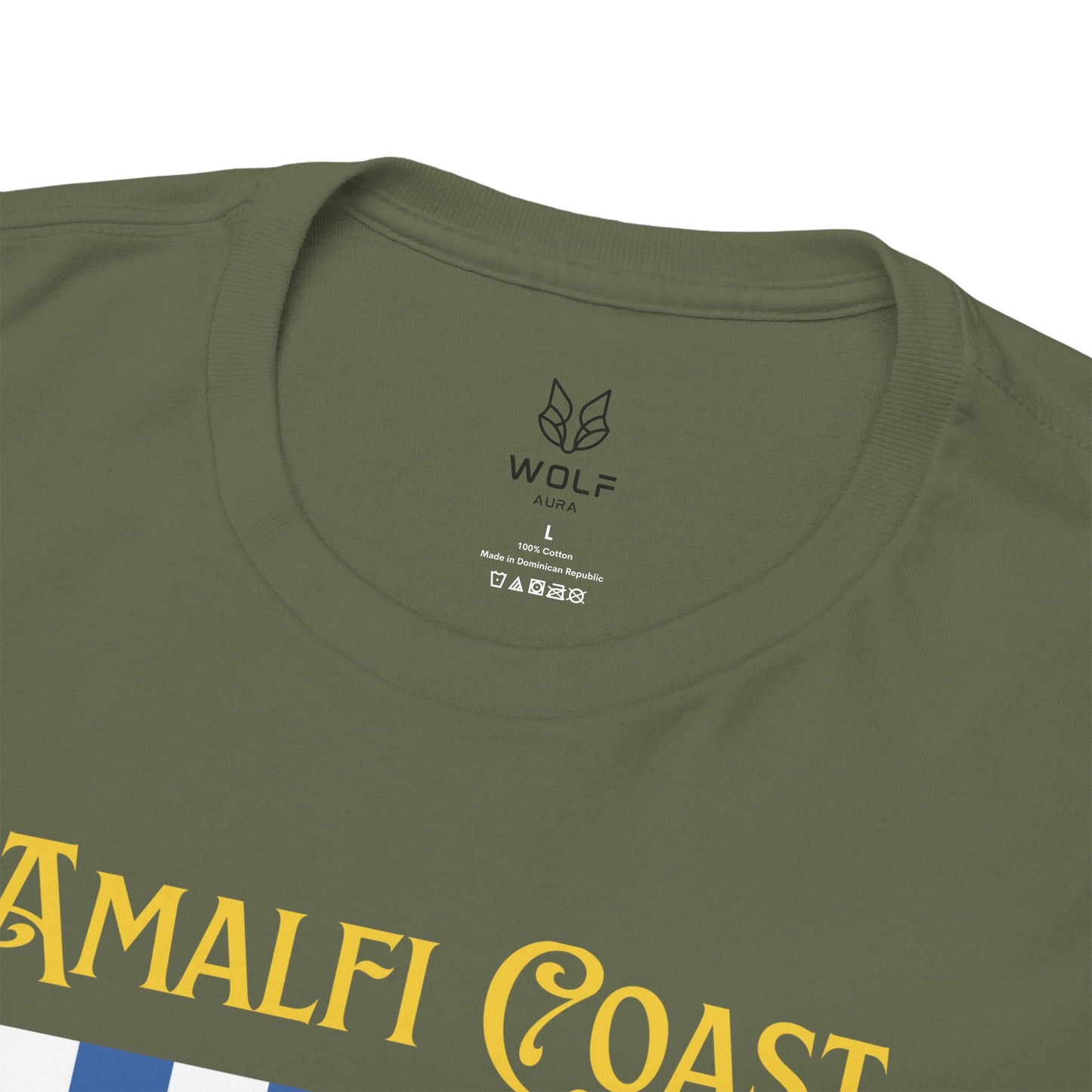 Unisex Amalfi Coast T-Shirt – Casual Coastal Graphic Tee - Wolf Aura Co