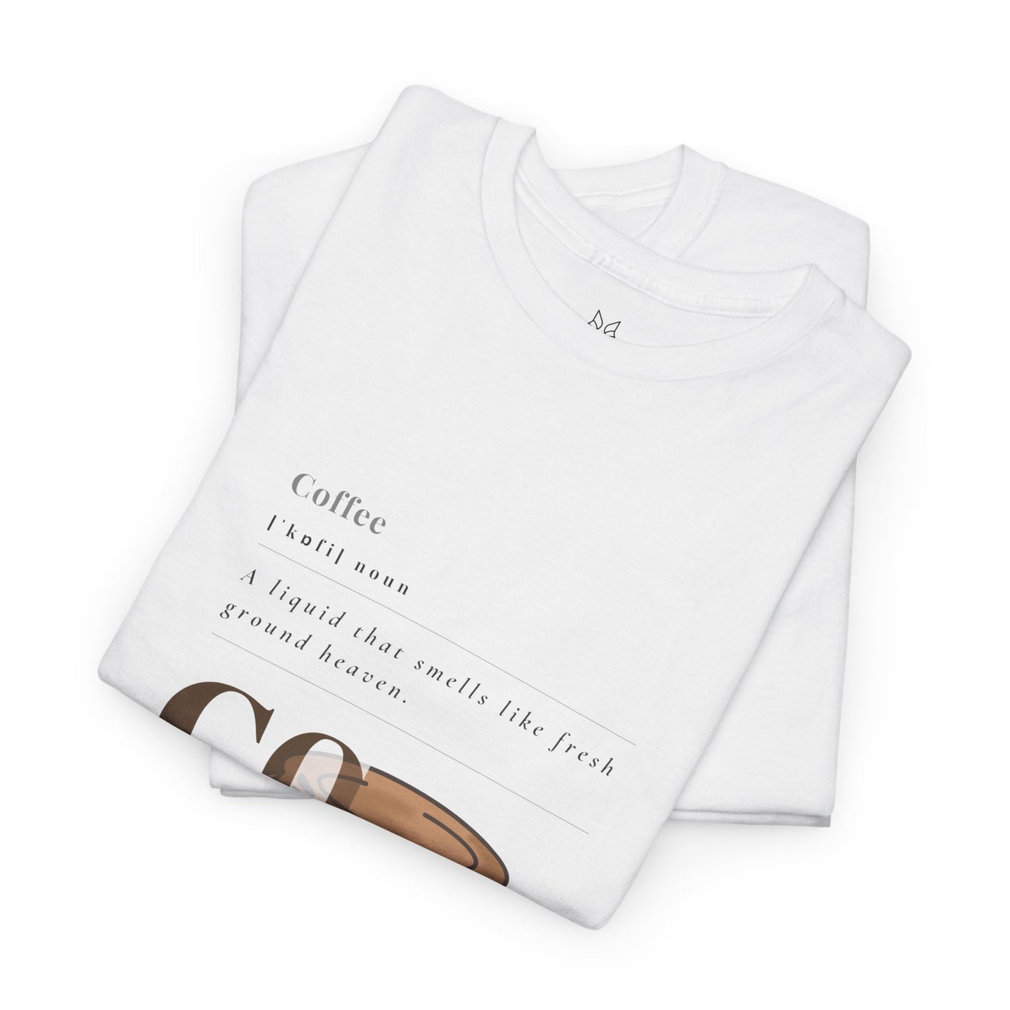 Fresh Brew Vibes Cotton T-Shirt – Casual Coffee Lovers Graphic Tee, Everyday Comfort, Barista Gift - Wolf Aura Co