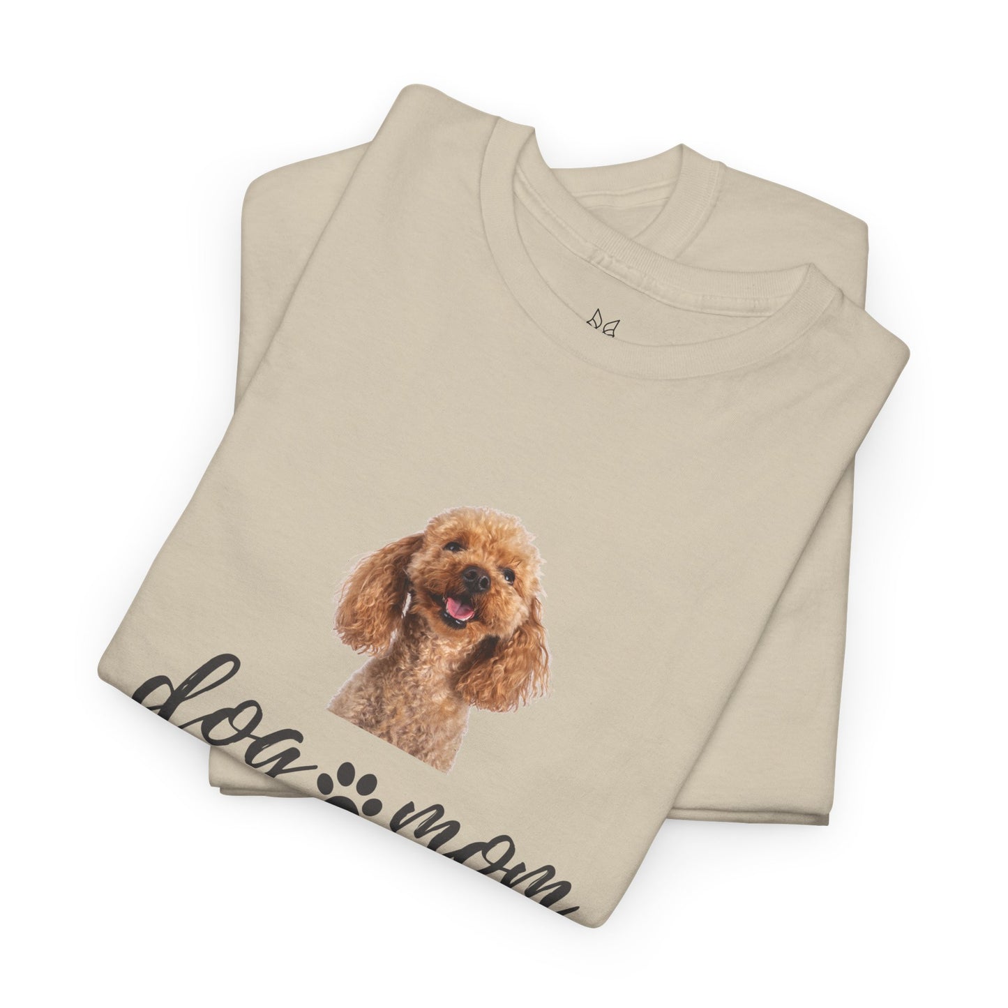Dog Print Cotton T-Shirt – Cute Casual Tee for Dog Moms | Gift for Dog Lovers, Everyday Comfort, Pet Parent Apparel - Wolf Aura Co