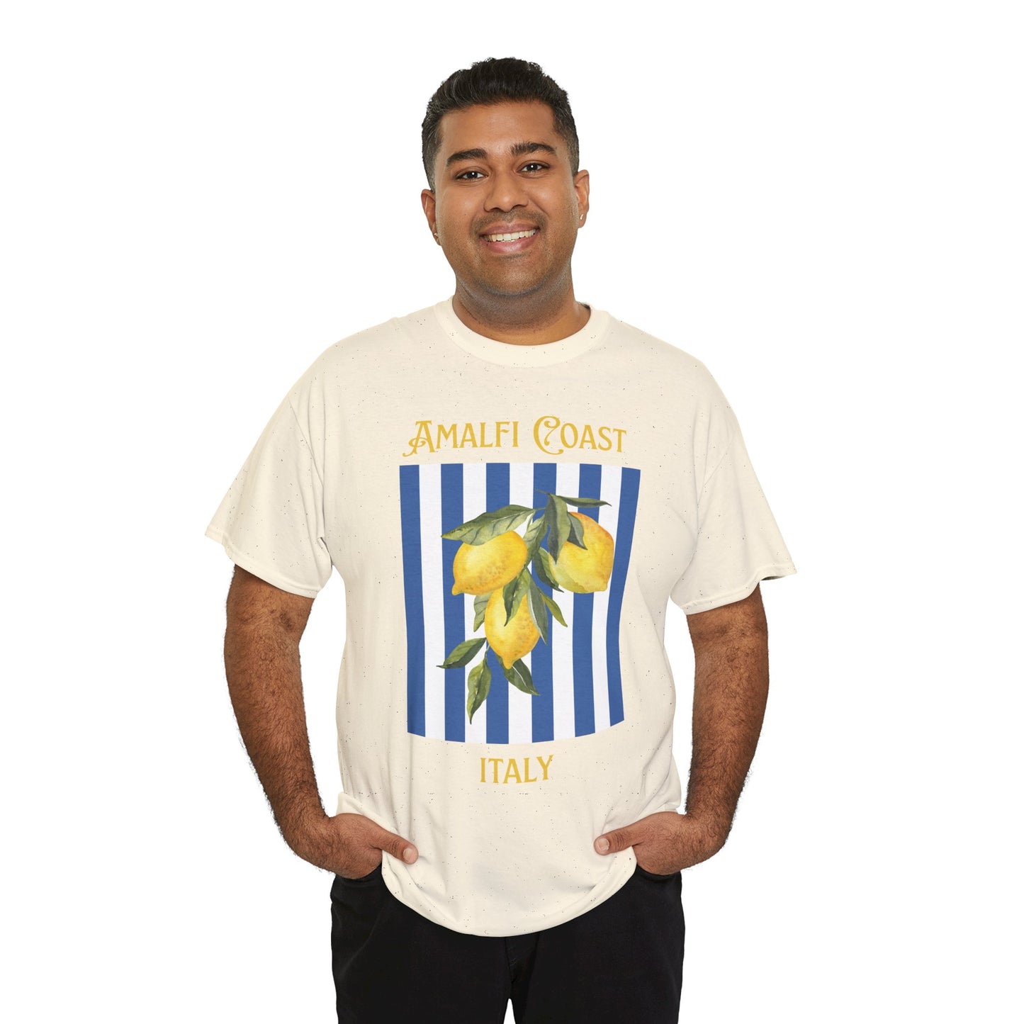 Unisex Amalfi Coast T-Shirt – Casual Coastal Graphic Tee - Wolf Aura Co
