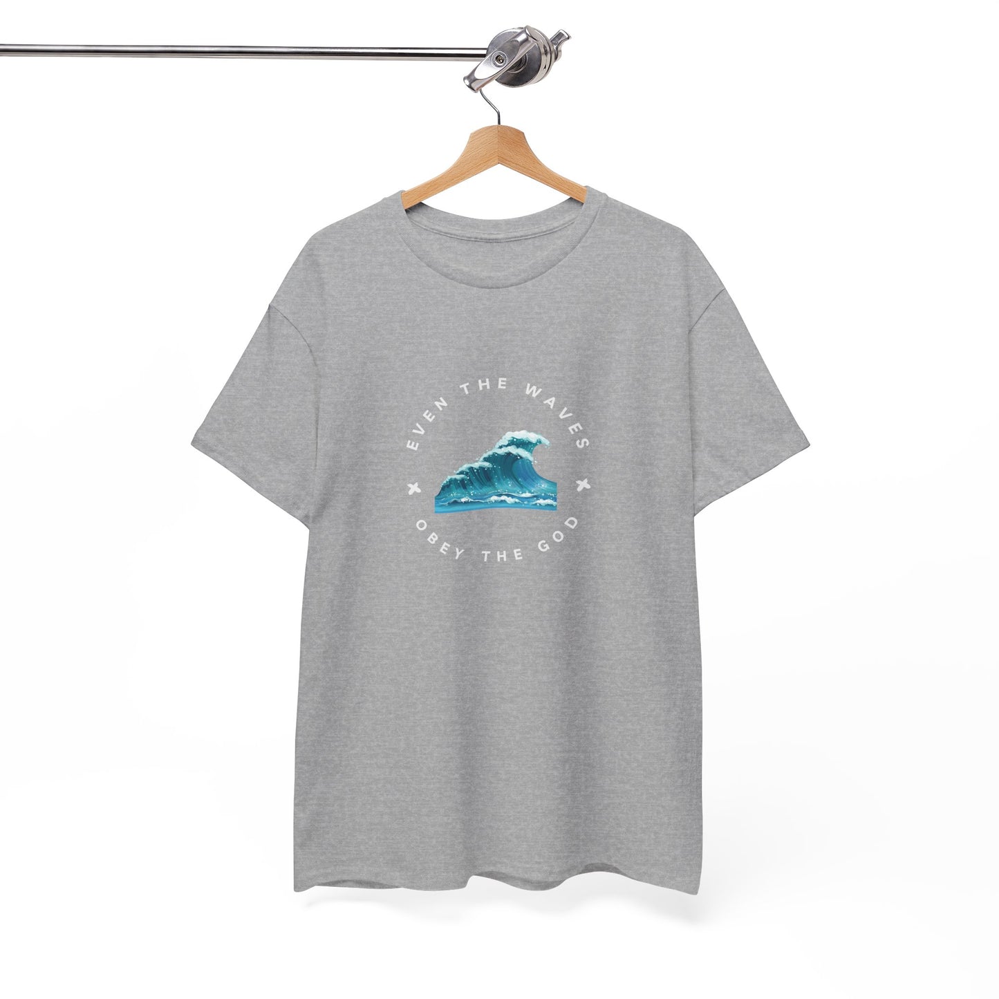 Wave Unisex Tee – Casual Cotton T-Shirt for Everyday Comfort - Wolf Aura Co