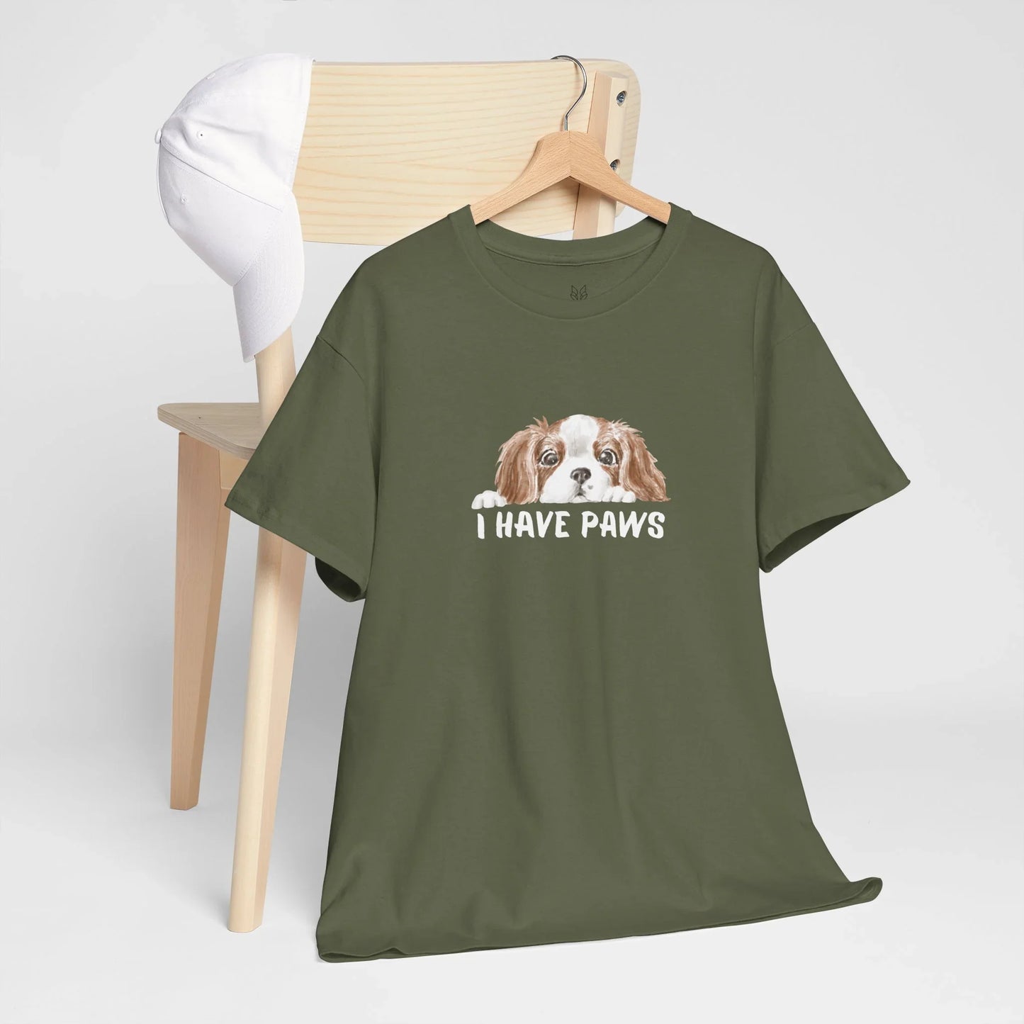 Dog Lover's Unisex Tee - I Have Paws - Wolf Aura Co