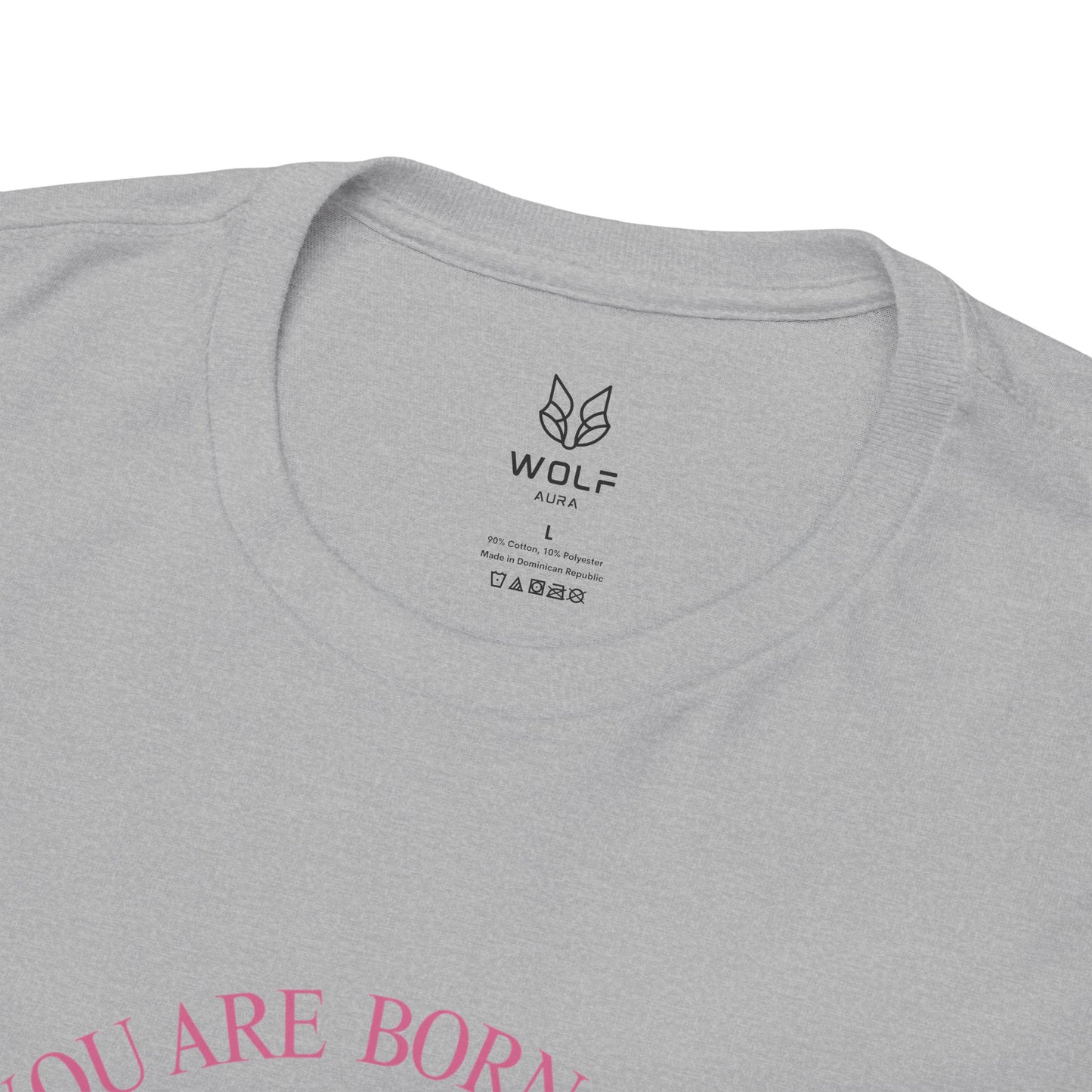 Cute Bow Cotton T-Shirt – Casual Graphic Tee, Everyday Comfort, Gift for Her - Wolf Aura Co