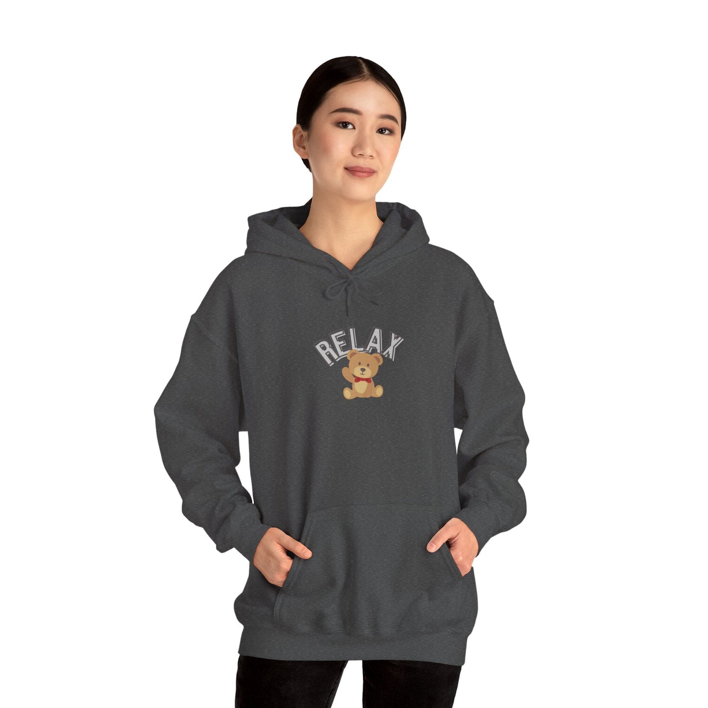 Teddy Bear Graphic Hoodie – Relaxation Sweatshirt for Men & Women - Wolf Aura Co