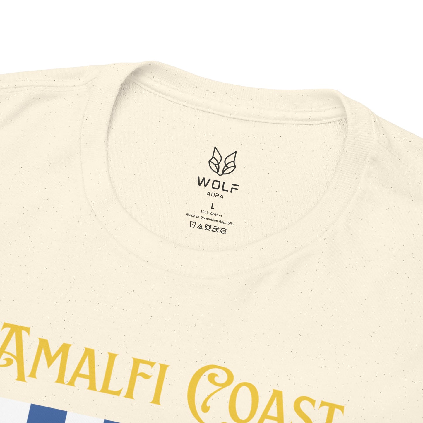 Unisex Amalfi Coast T-Shirt – Casual Coastal Graphic Tee - Wolf Aura Co