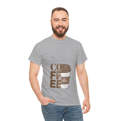 Fresh Brew Vibes Unisex Cotton Tee – Casual Coffee Lover’s T-Shirt