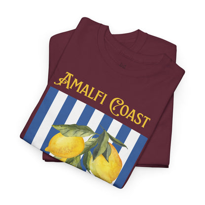 Unisex Amalfi Coast T-Shirt – Casual Coastal Graphic Tee - Wolf Aura Co