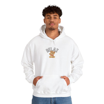 Teddy Bear Graphic Hoodie – Relaxation Sweatshirt for Men & Women - Wolf Aura Co