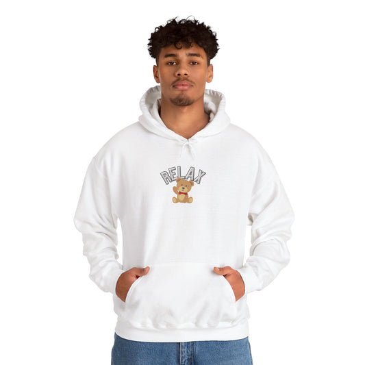 Teddy Bear Graphic Hoodie – Relaxation Sweatshirt for Men & Women - Wolf Aura Co