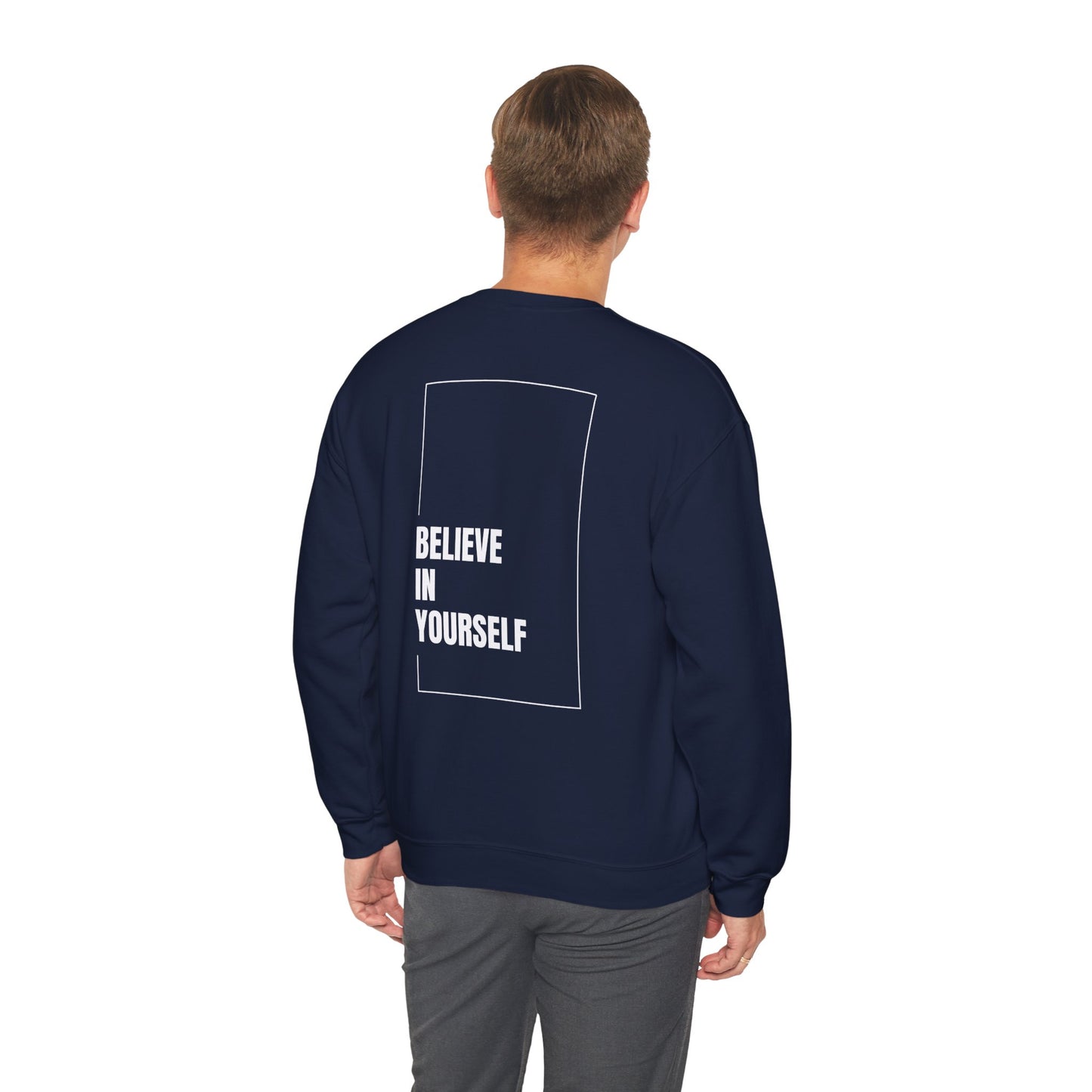 Unisex Motivational Hoodie - Believe In Yourself, Motivational Gift, Unisex Casual Wear, Cozy Style, Perfect for Everyday Wear, [...] - Wolf Aura Co