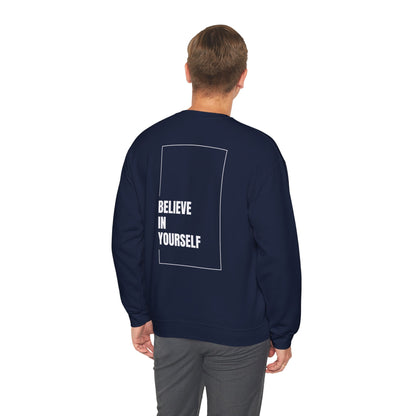 Unisex Motivational Hoodie - Believe In Yourself, Motivational Gift, Unisex Casual Wear, Cozy Style, Perfect for Everyday Wear, [...] - Wolf Aura Co