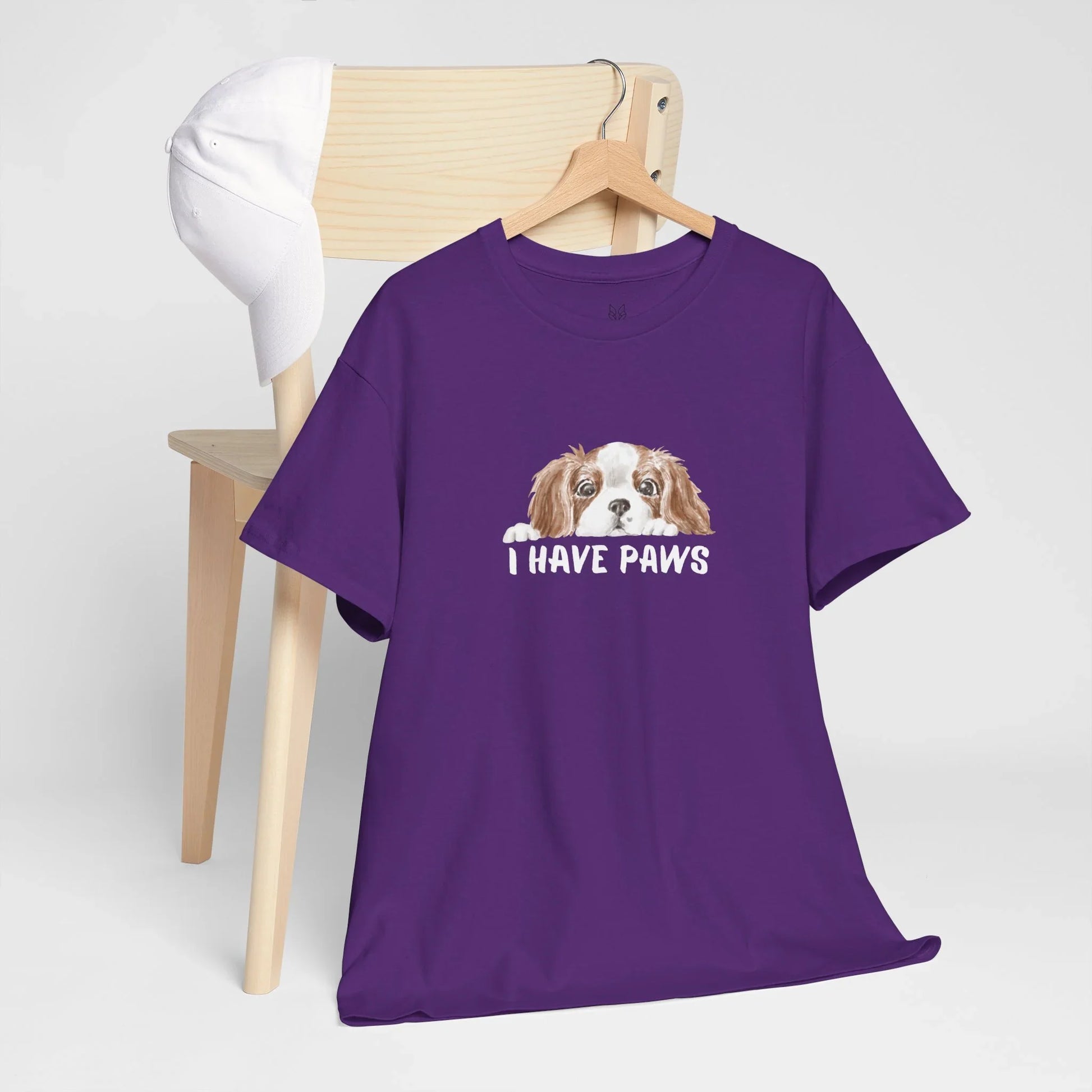 Dog Lover's Unisex Tee - I Have Paws - Wolf Aura Co