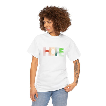 Unisex Hope Graphic Tee – Motivational Casual Wear - Wolf Aura Co