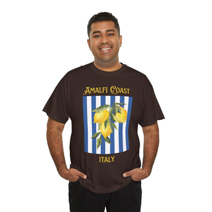 Unisex Amalfi Coast T-Shirt – Casual Coastal Graphic Tee - Wolf Aura Co