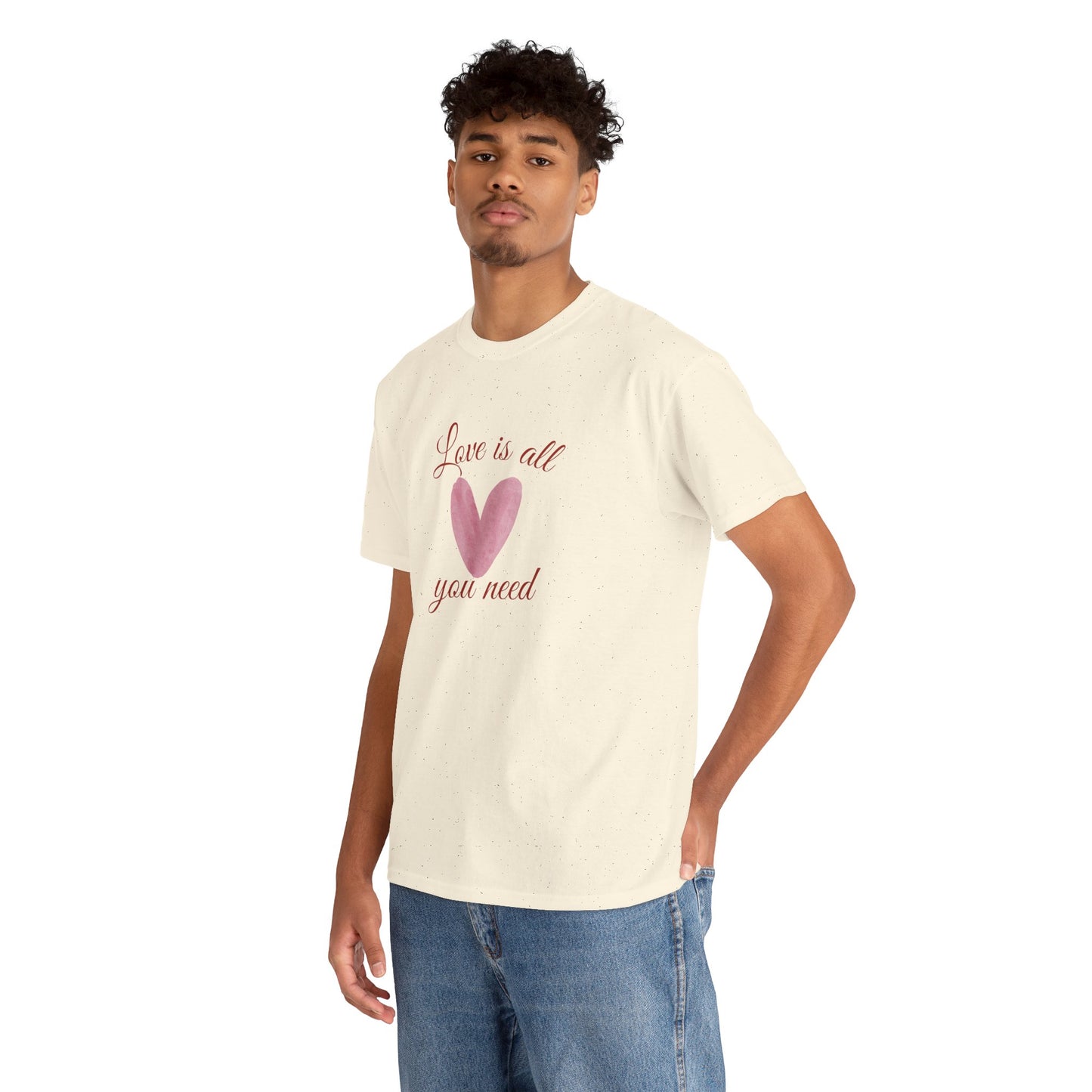 Love Is All You Need Heart Tee — Romantic Valentine’s Day T-Shirt