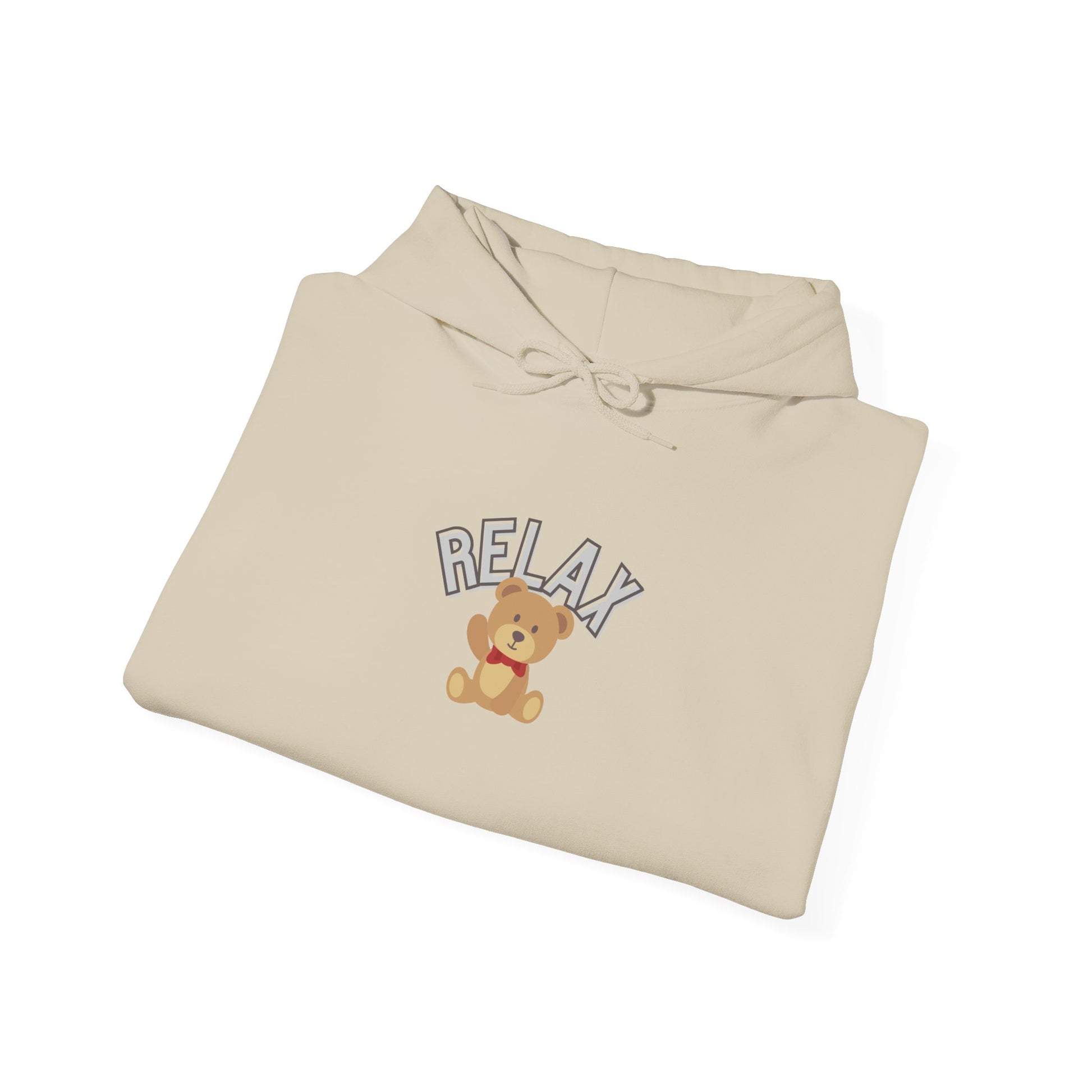 Teddy Bear Graphic Hoodie – Relaxation Sweatshirt for Men & Women - Wolf Aura Co
