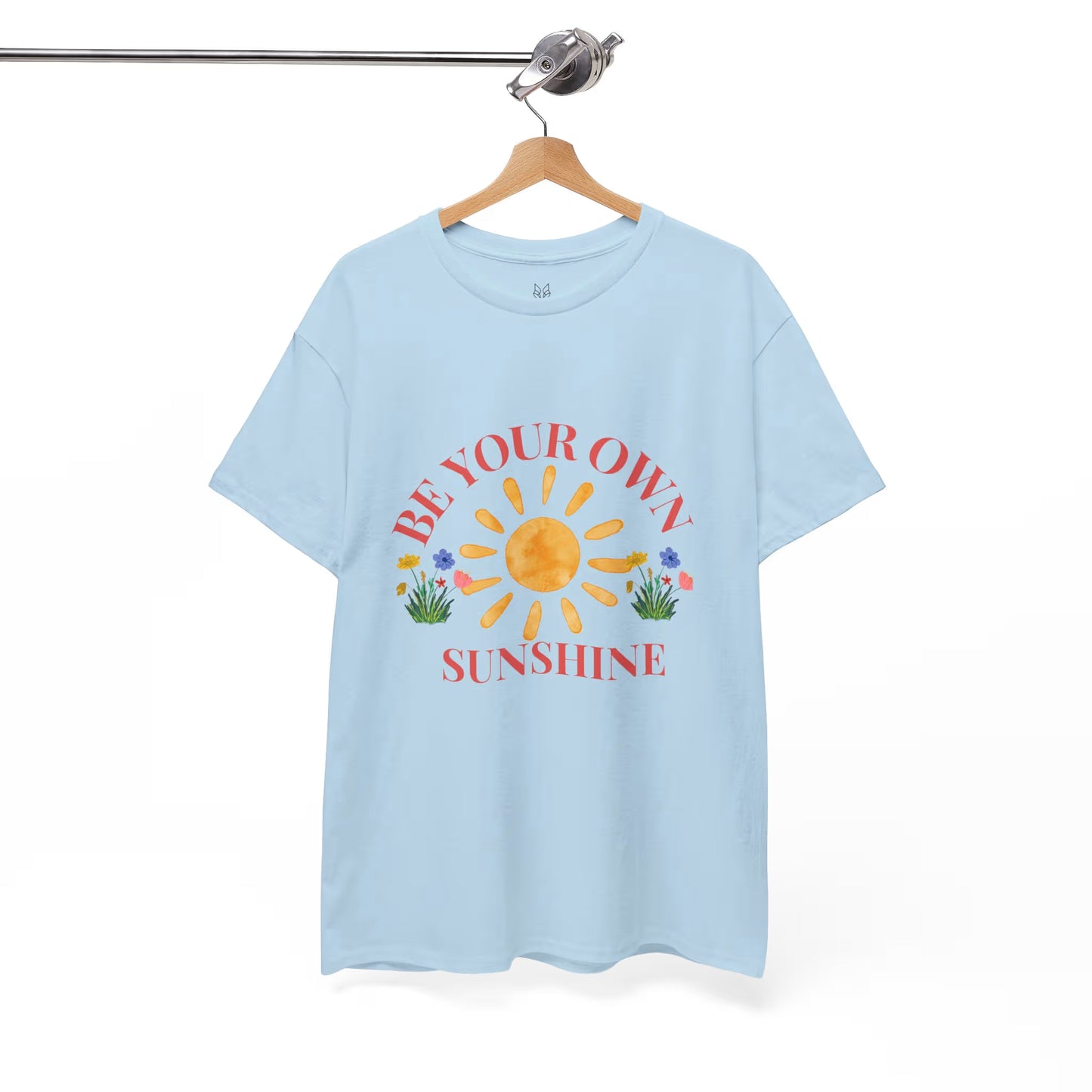 Be Your Own Sunshine Cotton T-Shirt – Positive Graphic Tee, Everyday Casual Wear, Uplifting Gift