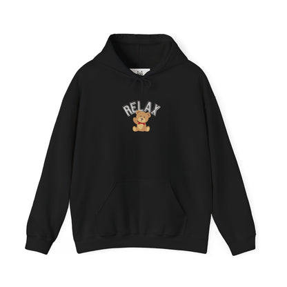 Teddy Bear Graphic Hoodie – Relaxation Sweatshirt for Men & Women - Wolf Aura Co