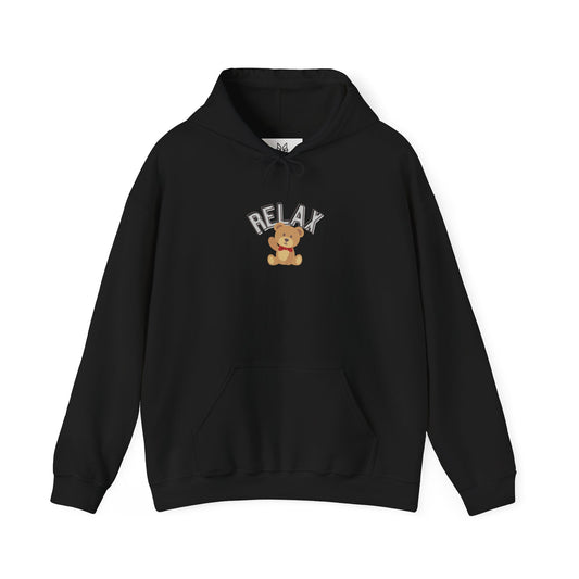 Teddy Bear Graphic Hoodie – Relaxation Sweatshirt for Men & Women - Wolf Aura Co