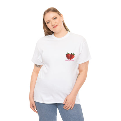 Strawberry Print Casual T-Shirt