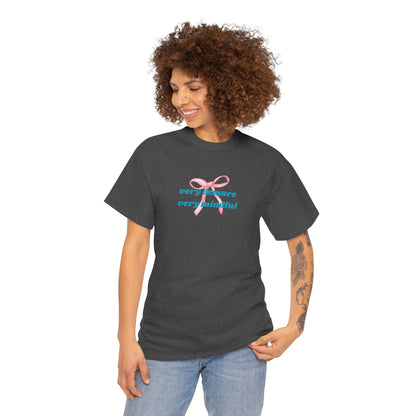 Very Demure, Very Mindful Print Tee – Cozy & Stylish - Wolf Aura Co