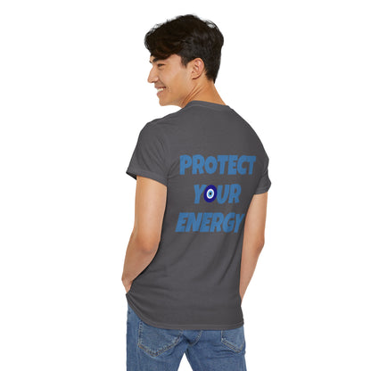 Evil Eye Graphic Tee – Unisex Casual Cotton T-Shirt | Protect Your Energy Shirt, Positive Vibes Apparel, Spiritual Gift - Wolf Aura Co