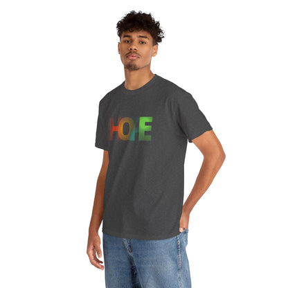 Unisex Hope Graphic Tee – Motivational Casual Wear - Wolf Aura Co
