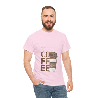 Fresh Brew Vibes Unisex Cotton Tee – Casual Coffee Lover’s T-Shirt