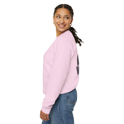 Unisex Good Vibes Sweatshirt – Smiley Face Pullover Sweatshirt - Wolf Aura Co