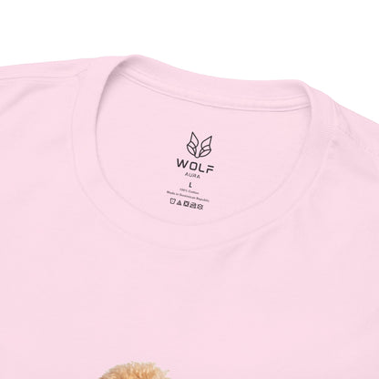 Dog Print Cotton T-Shirt – Cute Casual Tee for Dog Moms | Gift for Dog Lovers, Everyday Comfort, Pet Parent Apparel - Wolf Aura Co