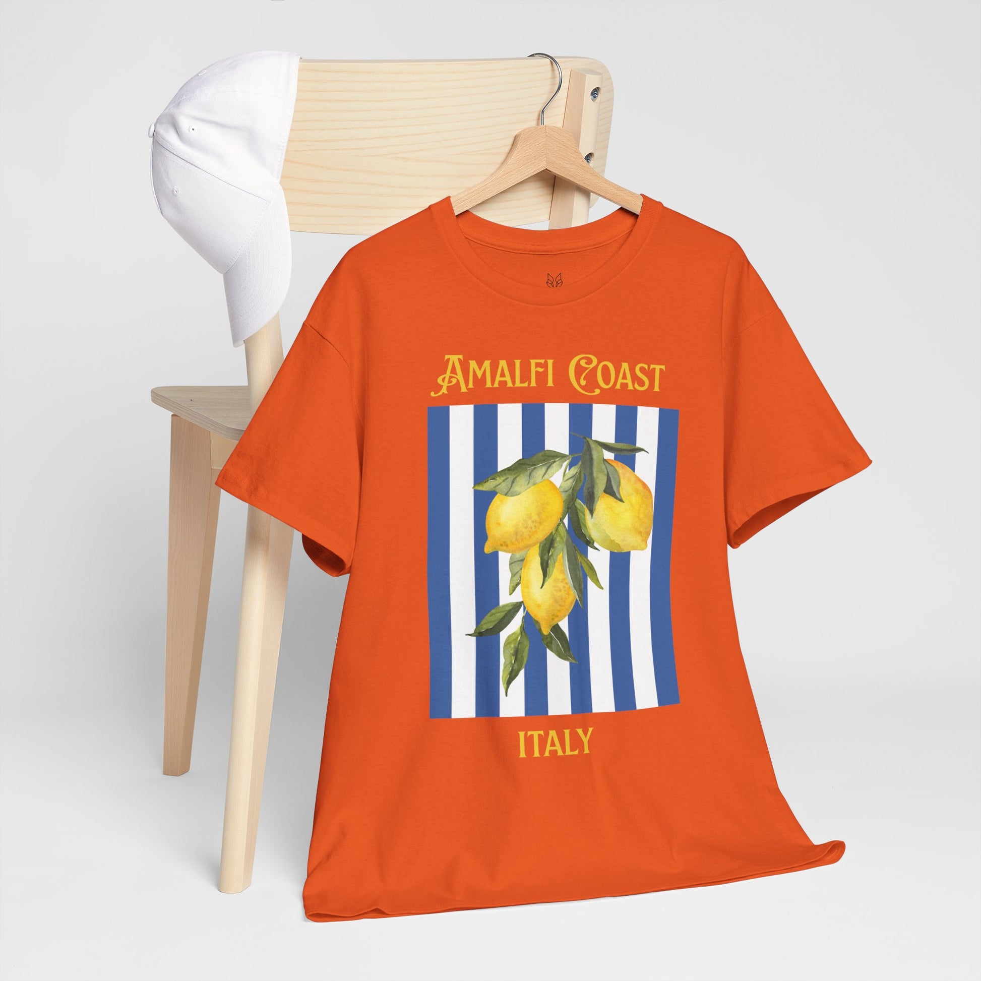 Unisex Amalfi Coast T-Shirt – Casual Coastal Graphic Tee - Wolf Aura Co