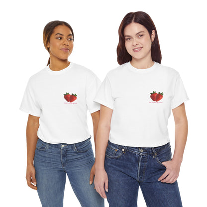Strawberry Print Casual T-Shirt
