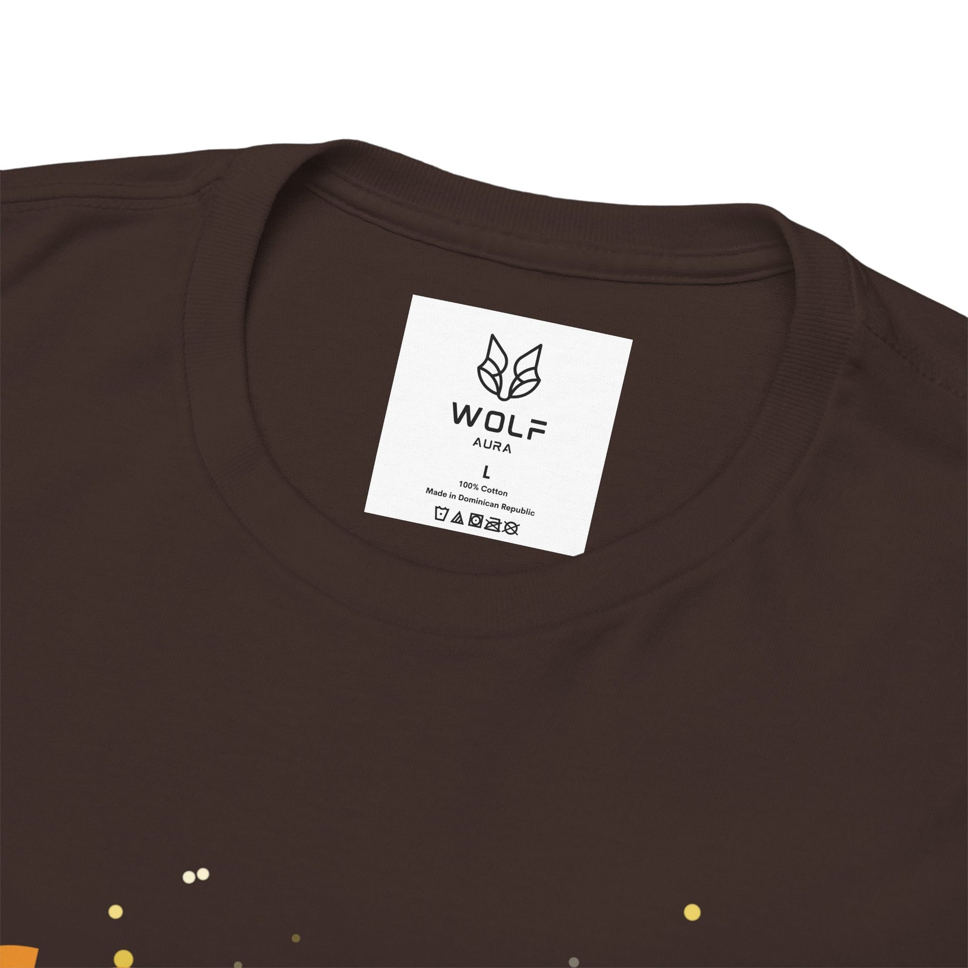 Fearless Tiger Unisex Tee – Inspirational Heavy Cotton T-Shirt - Wolf Aura Co