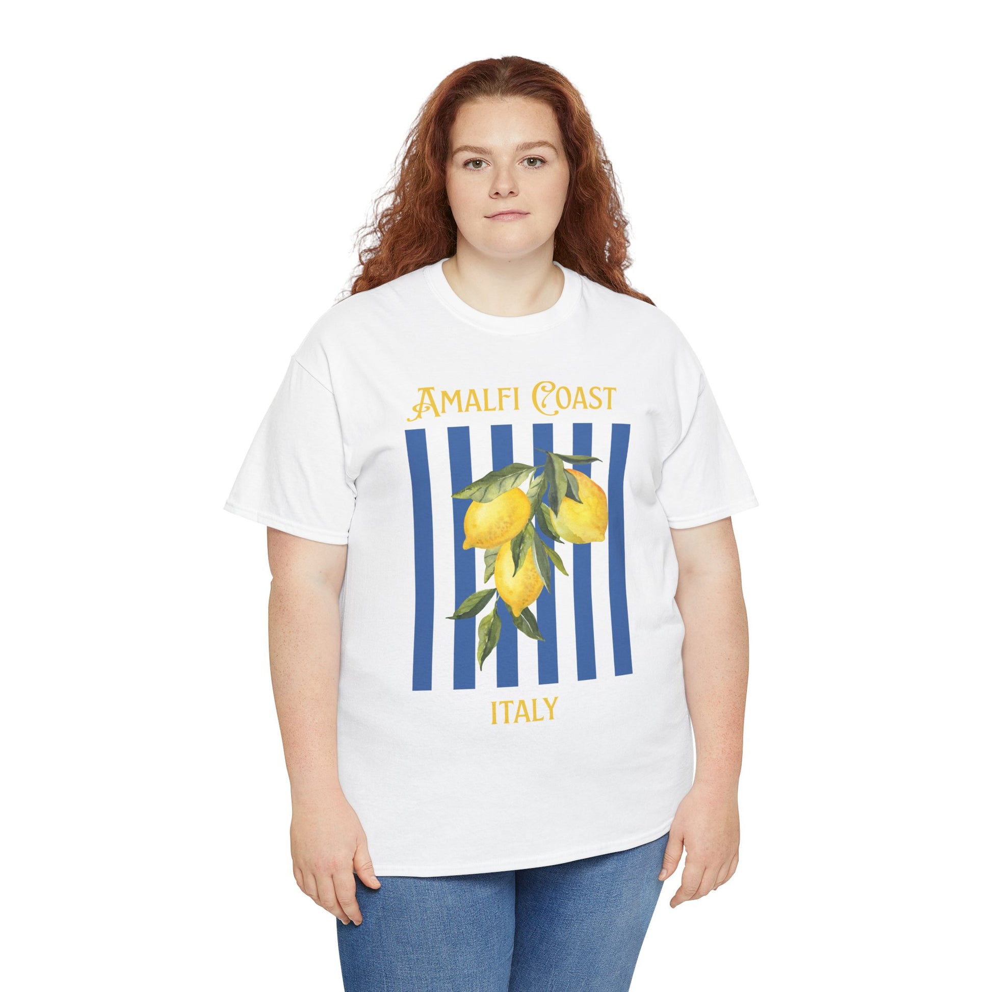 Unisex Amalfi Coast T-Shirt – Casual Coastal Graphic Tee - Wolf Aura Co