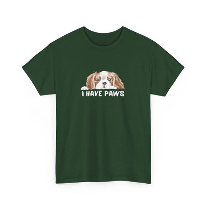 Dog Lover's Unisex Tee - I Have Paws - Wolf Aura Co