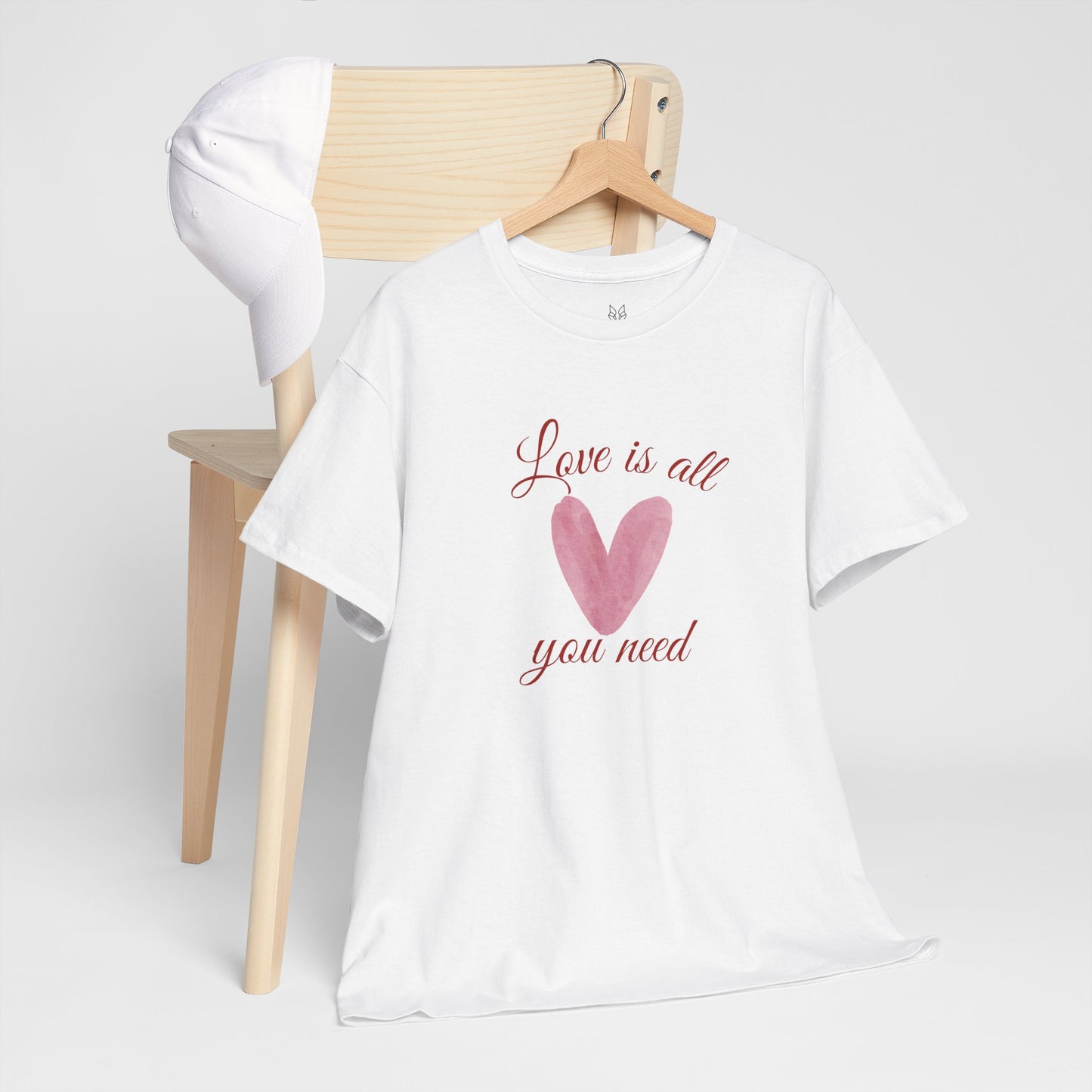 Love Is All You Need Heart Tee — Romantic Valentine’s Day T-Shirt