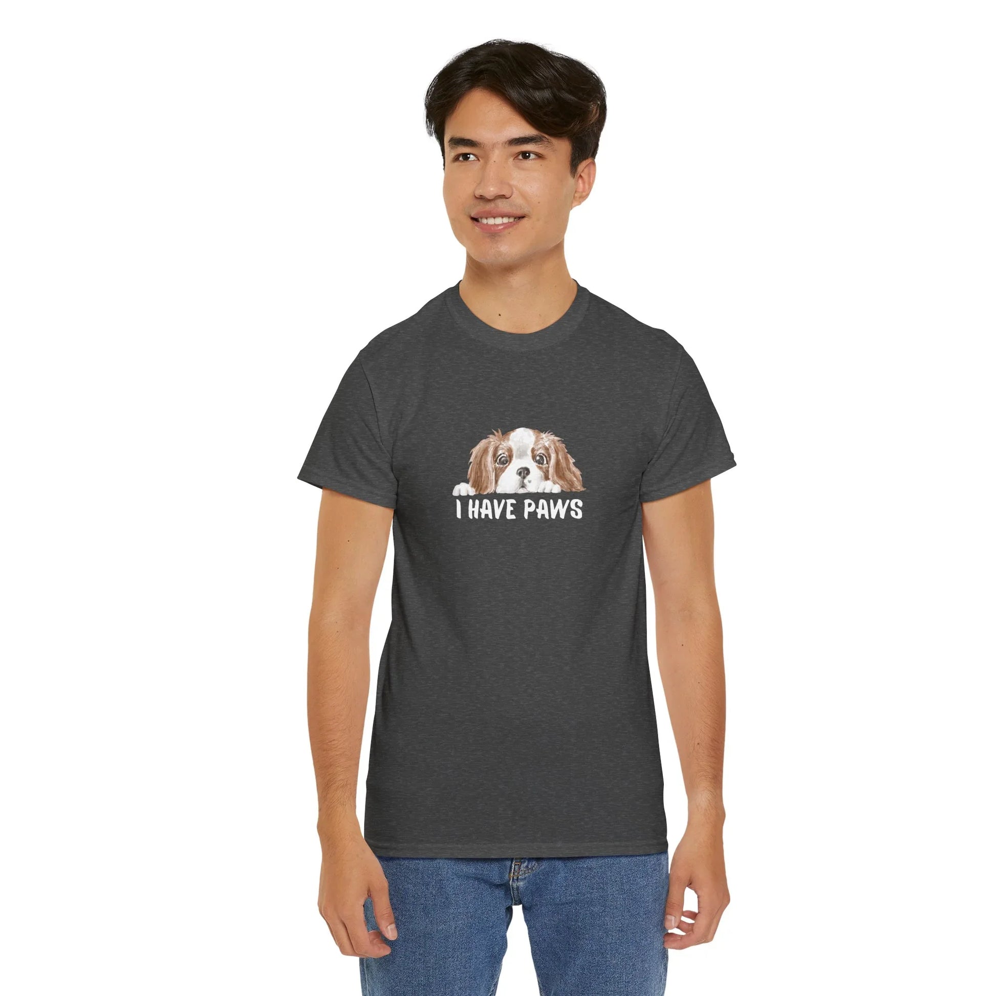 Dog Lover's Unisex Tee - I Have Paws - Wolf Aura Co