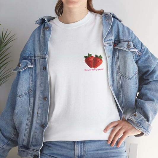 Strawberry Print Casual T-Shirt