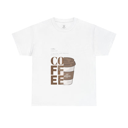 Fresh Brew Vibes Unisex Cotton Tee – Casual Coffee Lover’s T-Shirt