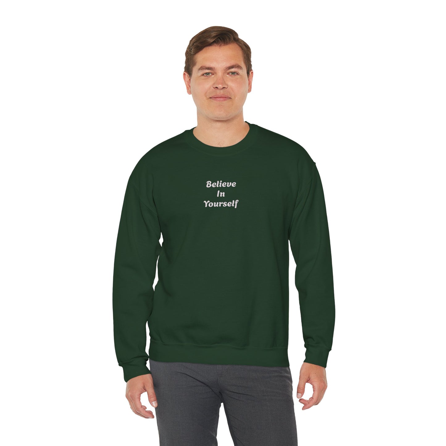 Unisex Motivational Hoodie - Believe In Yourself, Motivational Gift, Unisex Casual Wear, Cozy Style, Perfect for Everyday Wear, [...] - Wolf Aura Co