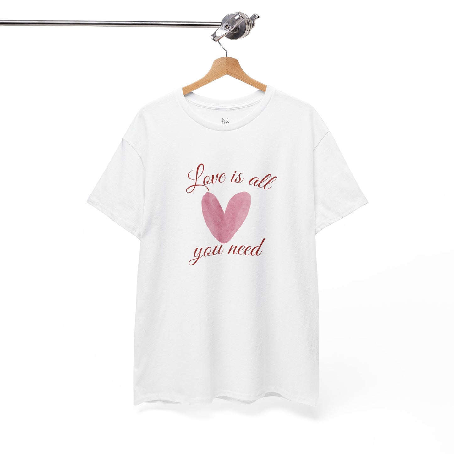 Love Is All You Need Heart Tee — Romantic Valentine’s Day T-Shirt