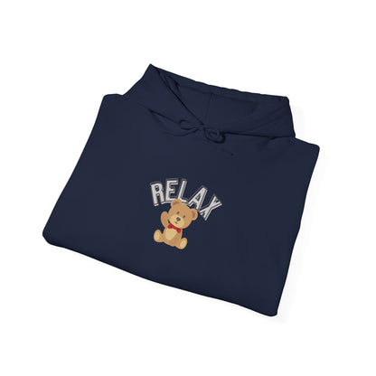 Teddy Bear Graphic Hoodie – Relaxation Sweatshirt for Men & Women - Wolf Aura Co