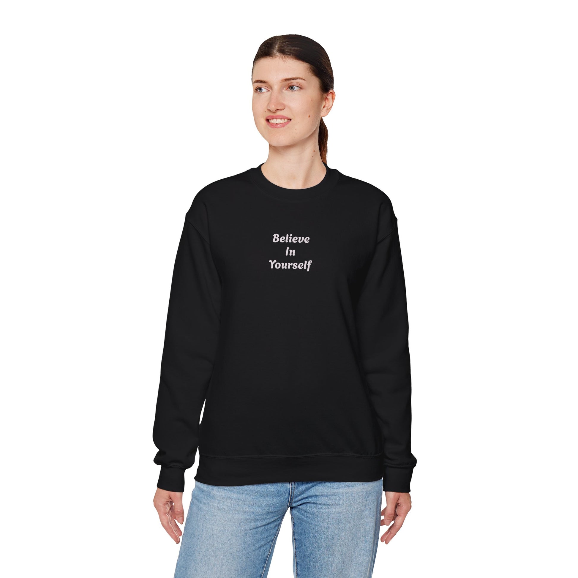 Unisex Motivational Hoodie - Believe In Yourself, Motivational Gift, Unisex Casual Wear, Cozy Style, Perfect for Everyday Wear, [...] - Wolf Aura Co