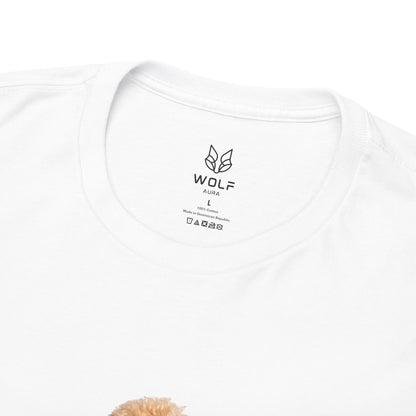 Dog Print Cotton T-Shirt – Cute Casual Tee for Dog Moms | Gift for Dog Lovers, Everyday Comfort, Pet Parent Apparel - Wolf Aura Co