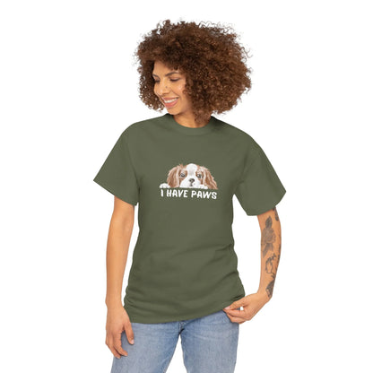 Dog Lover's Unisex Tee - I Have Paws - Wolf Aura Co