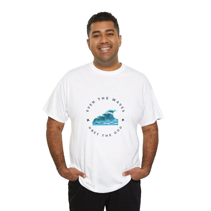 Wave Unisex Tee – Casual Cotton T-Shirt for Everyday Comfort - Wolf Aura Co