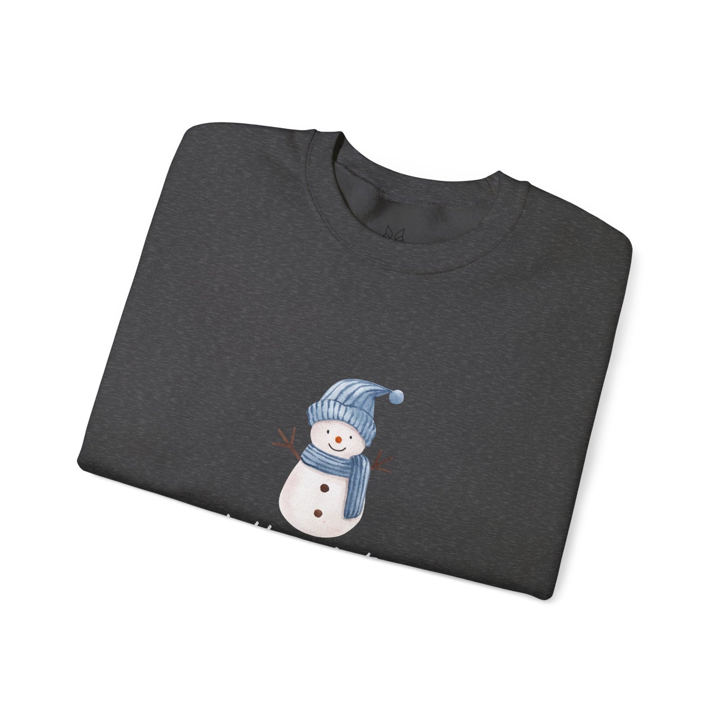 Let It Snow Sweatshirt – Cozy Winter Snowman Crewneck | Soft Cotton-Poly Winter Sweater