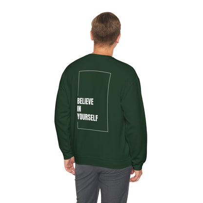 Unisex Motivational Hoodie - Believe In Yourself, Motivational Gift, Unisex Casual Wear, Cozy Style, Perfect for Everyday Wear, [...] - Wolf Aura Co