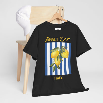 Unisex Amalfi Coast T-Shirt – Casual Coastal Graphic Tee - Wolf Aura Co